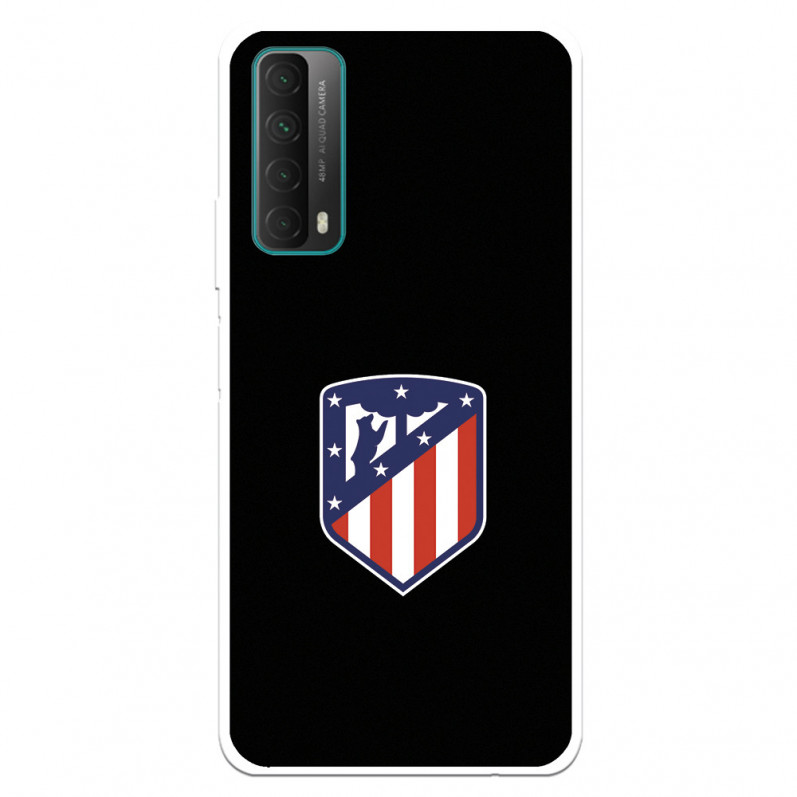 Huawei Pouzdro pro P Smart 2021 Atleti Shield Black Background - Oficiální licence Atletico Madrid