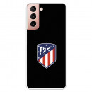 Případ pro Samsung Galaxy S21 atleti Shield Black Background - Oficiální licence Atletico de Madrid