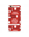 iPhone 6 Atleti Courage and Heart Case for Plus - Oficiální licence Atletico de Madrid