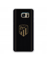 Případ pro Samsung Galaxy S7 Edge atleti Golden Shield Black Background - Oficiální licence Atletico de Madrid