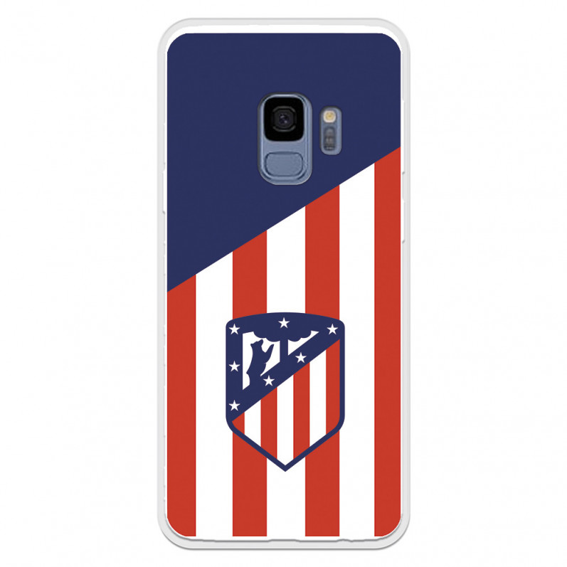 Případ pro Samsung Galaxy S9 atleti Atletico Background Shield - Oficiální licence Atlético de Madrid