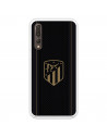 Huawei Pouzdro pro P20 Pro Atleti Gold Shield Black Background - oficiální licence Atletico de Madrid