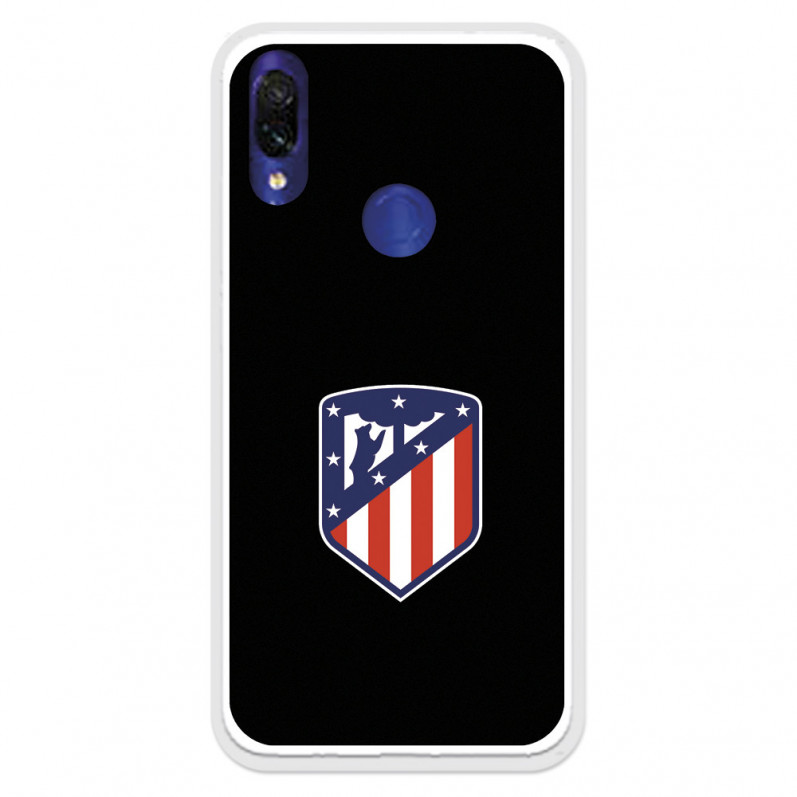 Xiaomi Pouzdro pro Redmi 7 Atleti Shield Black Background - oficiální licence Atletico de Madrid