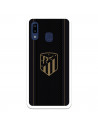 Samsung Atleti Galaxy A20E Gold Shield Black Background - Oficiální licence Atletico de Madrid pro Galaxy A20E