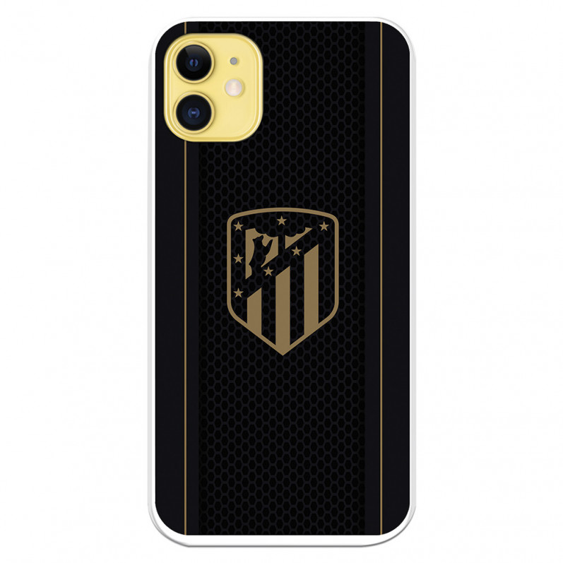 iPhone 11 Pouzdro pro Atleti Golden Shield Black Background - Oficiální licence Atletico de Madrid