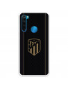 Xiaomi Atleti Redmi Note 8 Gold Shield Black Background - oficiální licence Atletico de Madrid