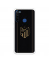 Xiaomi Atleti Redmi Note 8T Gold Shield Black Background - Oficiální licence Atletico de Madrid -