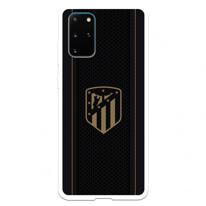 Případ pro Samsung Galaxy S20 Plus atleti Golden Shield Black Background - Oficiální licence Atletico de Madrid