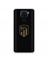 Xiaomi Atleti Redmi Note 9 Gold Shield Black Background - Oficiální licence Atletico de Madrid -