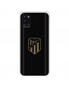 Případ pro Samsung Galaxy A31 atleti Golden Shield Black Background - Oficiální licence Atletico de Madrid