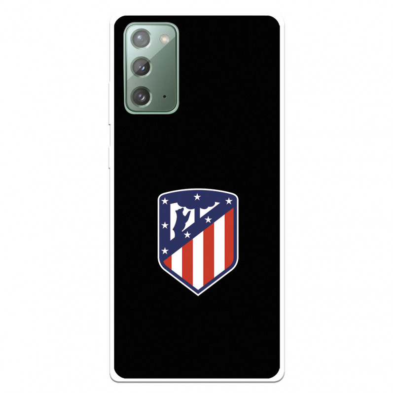 Případ pro Samsung Galaxy Note20 atleti Shield Black Background - Oficiální licence Atletico de Madrid