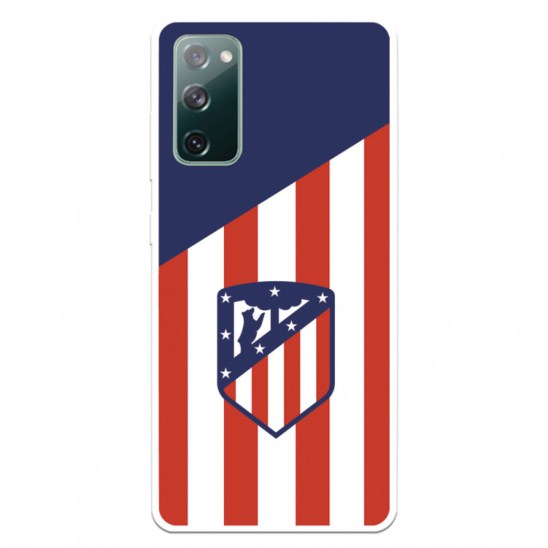 Případ pro Samsung Galaxy S20 FE atleti Atletico Background Shield - Oficiální licence Atlético de Madrid