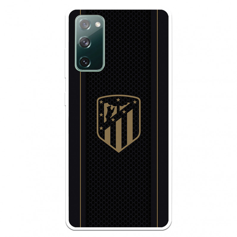 Případ pro Samsung Galaxy S20 FE atleti Golden Shield Black Background - Oficiální licence Atletico de Madrid