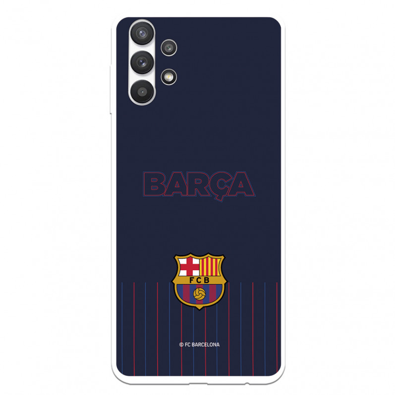 Kryt pro Samsung Galaxy A32 5G barcelona Barsa Blue Background - Oficiální licence FC Barcelona