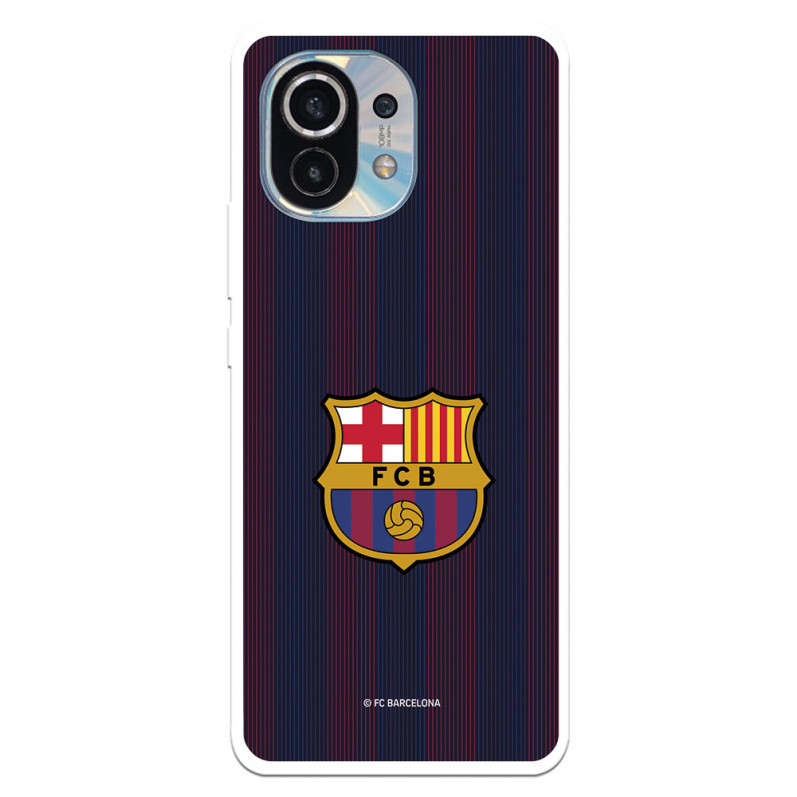 Xiaomi Barcelona Mi 11 Blaugrana Stripes Case for - Oficiální licence FC Barcelona