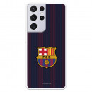 Kryt pro Samsung Galaxy S21 Ultra barcelona Blaugrana Stripes - Oficiální licence FC Barcelona