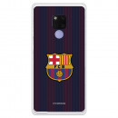 Huawei Pouzdro pro Mate 20 X Barcelona Blaugrana Stripes - Oficiální licence FC Barcelona