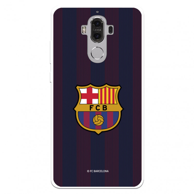 Huawei Pouzdro pro Mate 9 Barcelona Blaugrana Stripes - Oficiální licence FC Barcelona