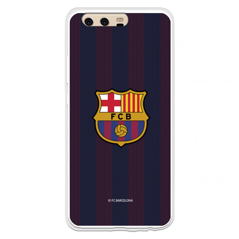 Huawei Barcelona P10 Blaugrana Stripes Case for - Oficiální licence FC Barcelona