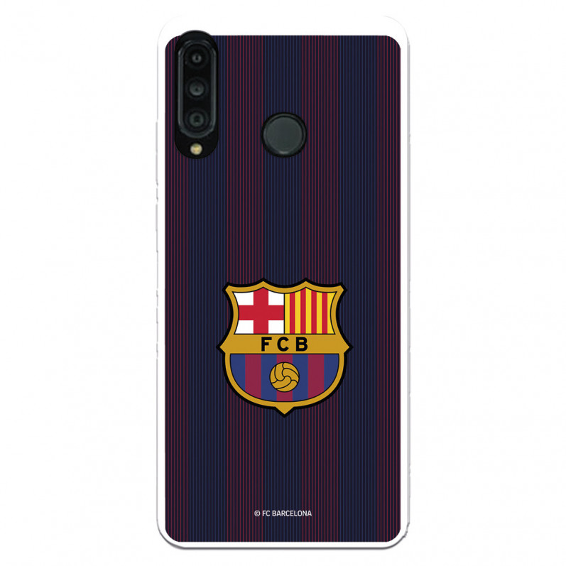 Huawei Barcelona P30 Lite Case for Barcelona Blaugrana Stripes - Oficiální licence FC Barcelona