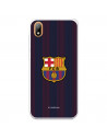 Huawei Pouzdro Barcelona Y5 2019 Blue and Blue Stripes pro - Oficiální licence FC Barcelona