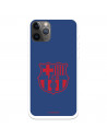 Kryt pro iPhone 11 Pro barcelona Red Shield Blue Background - oficiálně licencovaný FC Barcelona