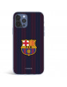 iPhone 12 Barcelona Blaugrana Stripes Cover for - Oficiální licence FC Barcelona