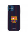 Kryt pro iPhone 12 Mini barcelona Blaugrana Stripes - Oficiální licence FC Barcelona