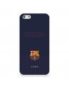 iPhone 5 Obal pro Barcelona Barsa Blue Background - Oficiální licence FC Barcelona