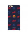 iPhone 6 Pouzdro Barcelona Shield Red and Blue Pattern Plus Case - oficiální licence FC Barcelona