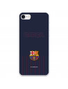 iPhone 7 Obal na Barcelona Barsa Blue Background - oficiálně licencovaný FC Barcelona