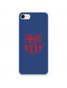 iPhone 7 Barcelona Red Shield Blue Background - Oficiální licence FC Barcelona