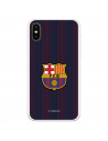 iPhone X Barcelona Blaugrana Stripes Cover for - Oficiální licence FC Barcelona