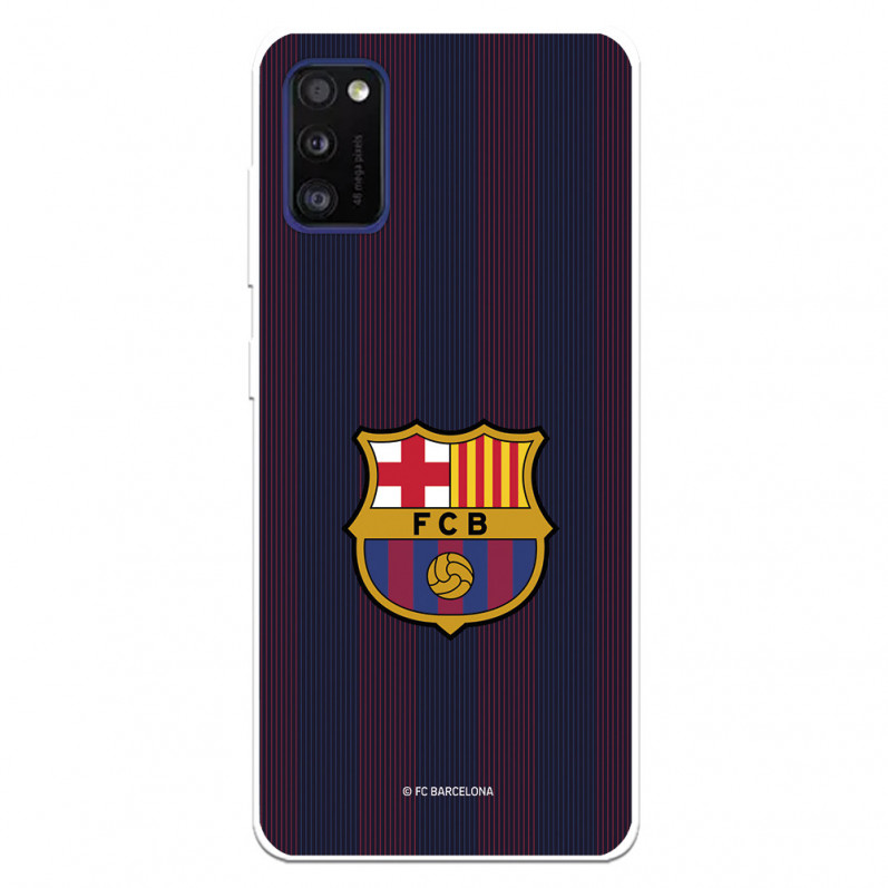 Kryt pro Samsung Galaxy A41 barcelona Blaugrana Stripes - Oficiální licence FC Barcelona