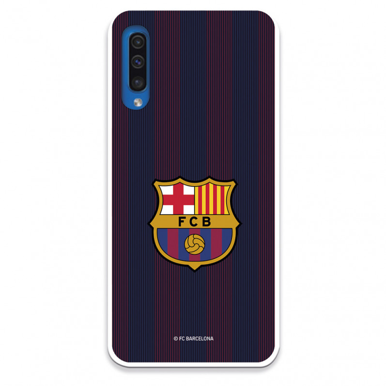 Kryt pro Samsung Galaxy A50 barcelona Blaugrana Stripes - Oficiální licence FC Barcelona