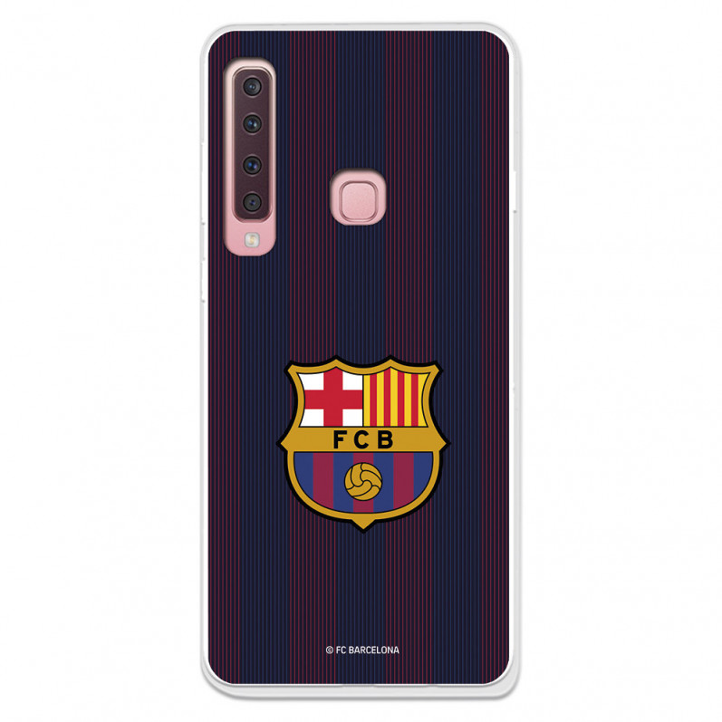 Kryt pro Samsung Galaxy A9 2018 barcelona Blaugrana Stripes - Oficiální licence FC Barcelona