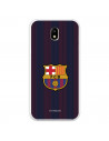 Kryt pro Samsung Galaxy J5 2017 Barcelona European Blaugrana Stripes - Oficiální licence FC Barcelona