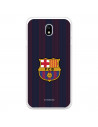 Samsung Barcelona Galaxy J7 2017 European Barcelona Blaugrana Stripes Case for - Oficiální licence FC Barcelona