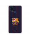 Kryt pro Samsung Galaxy M51 barcelona Blaugrana Stripes - Oficiální licence FC Barcelona