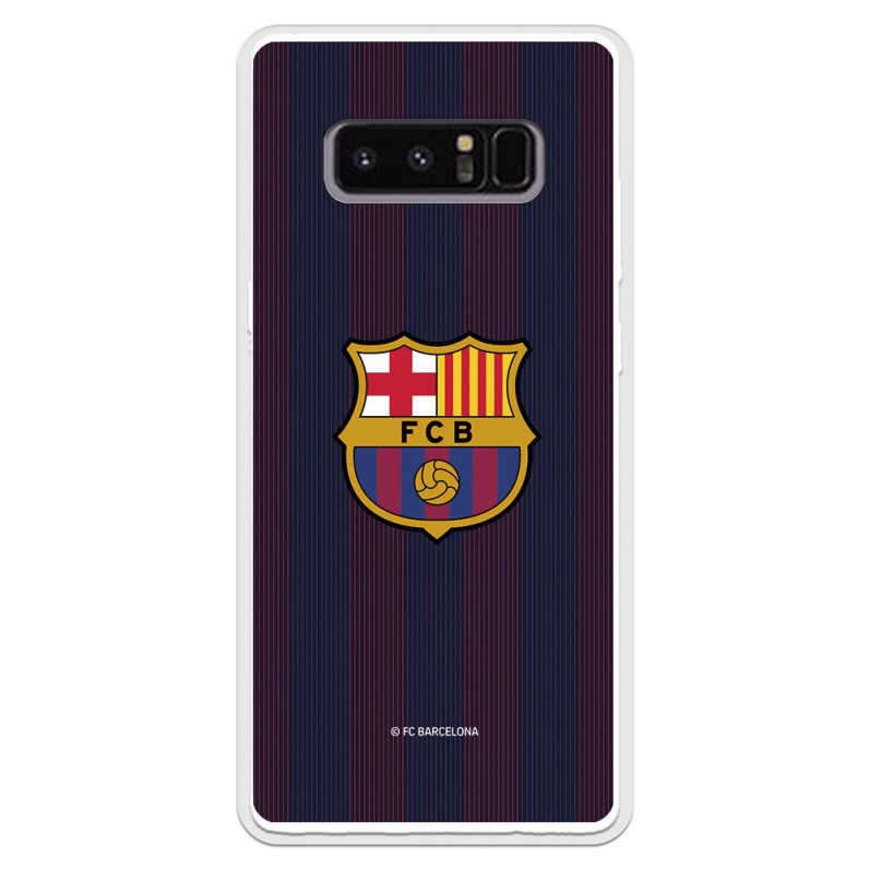 Kryt pro Samsung Galaxy Note8 barcelona Blaugrana Stripes - Oficiální licence FC Barcelona