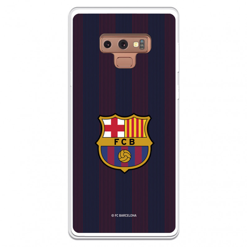 Kryt pro Samsung Galaxy Note9 barcelona Blaugrana Stripes - Oficiální licence FC Barcelona