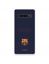 Kryt pro Samsung Galaxy S10 Plus barcelona Barsa Blue Background - Oficiální licence FC Barcelona