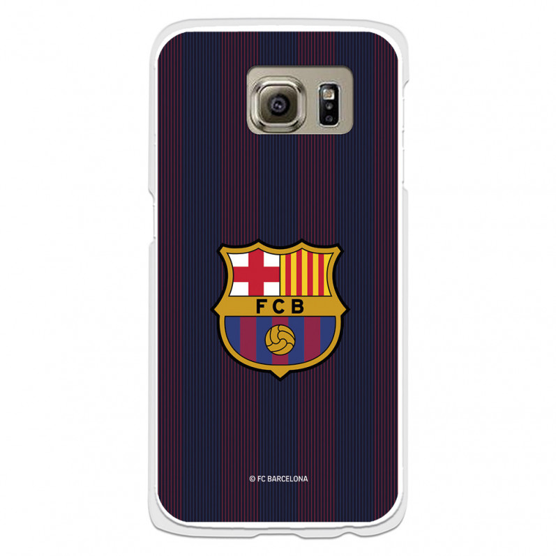 Kryt pro Samsung Galaxy S6 barcelona Blaugrana Stripes - Oficiální licence FC Barcelona