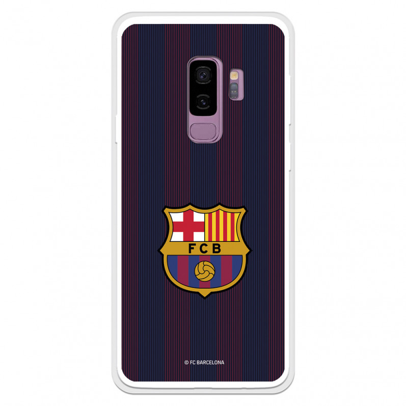 Kryt pro Samsung Galaxy S9 Plus barcelona Blaugrana Stripes - Oficiální licence FC Barcelona