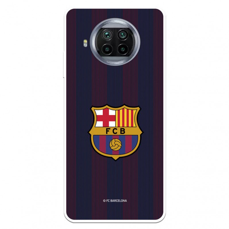 Xiaomi Barcelona Mi 10T Lite Case for Barcelona Blaugrana Stripes - Oficiální licence FC Barcelona