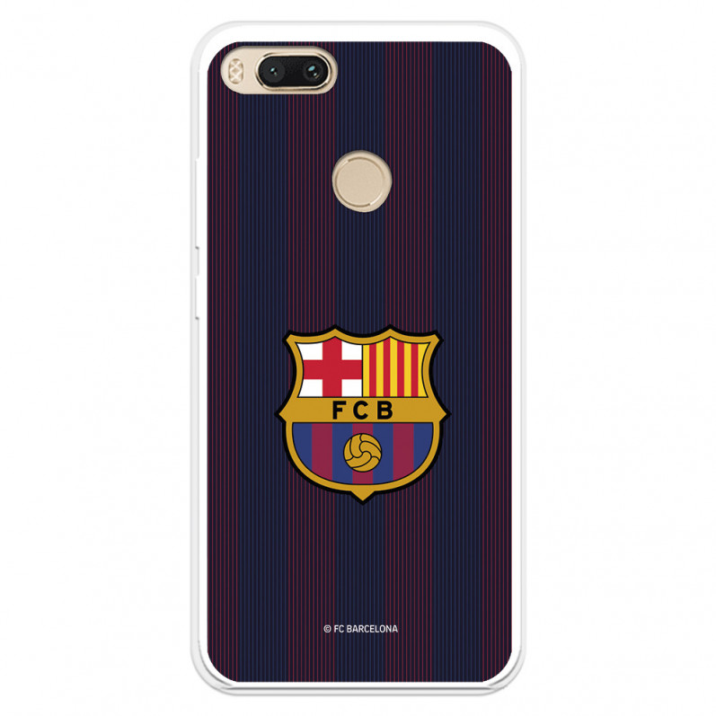 Xiaomi Barcelona Mi A1 Blaugrana Stripes Case for - Oficiální licence FC Barcelona