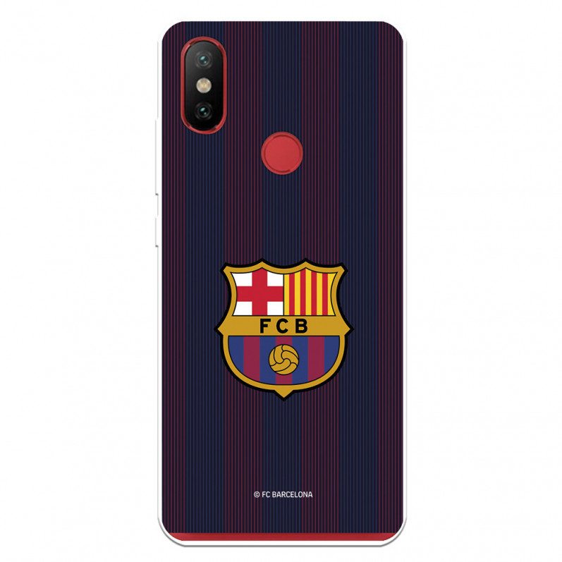 Xiaomi Obal na MI A2 Barcelona Blaugrana Stripes - Oficiální licence FC Barcelona