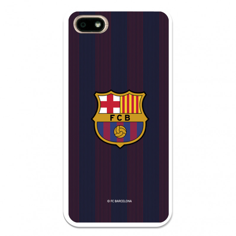 Xiaomi Barcelona Redmi 6A Pouzdro pro Barcelona Redmi 6A Blaugrana Stripes - Oficiální licence FC Barcelona