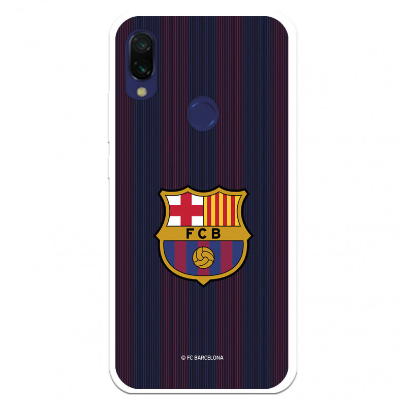 Xiaomi Barcelona Redmi 7A Pouzdro pro Barcelona Redmi 7A Blaugrana Stripes - Oficiální licence FC Barcelona