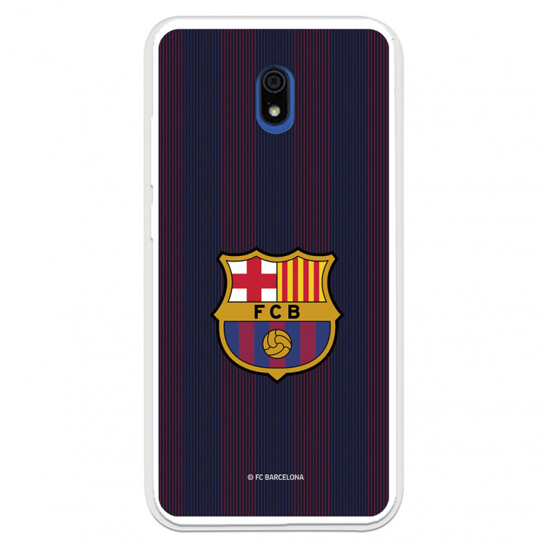 Xiaomi Barcelona Redmi 8A Pouzdro pro Barcelona Redmi 8A Blaugrana Stripes - oficiální licence FC Barcelona